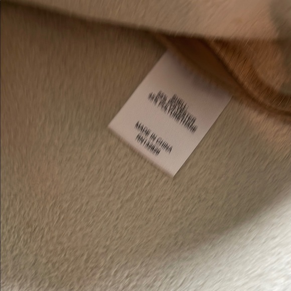 L’Academie by Revolve Clothing Tan Short Sleeve Leather Shirt Kelly Blouse - Picture 7 of 8